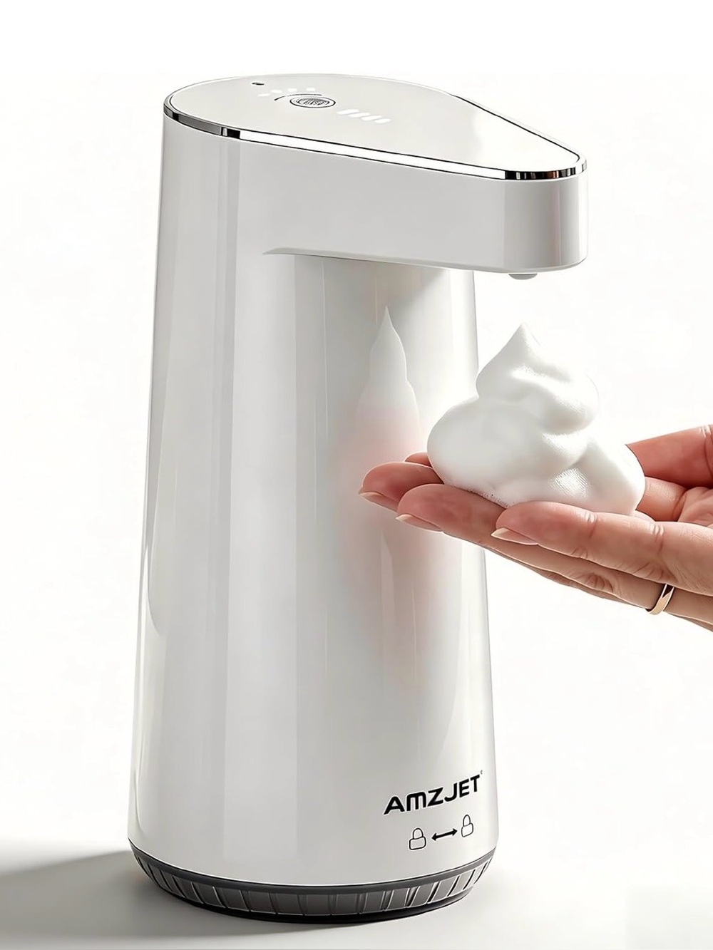 Automatic & Touchless Soap Dispenser, 300ml, 4 Foam Levels, Rechargeable, NEW